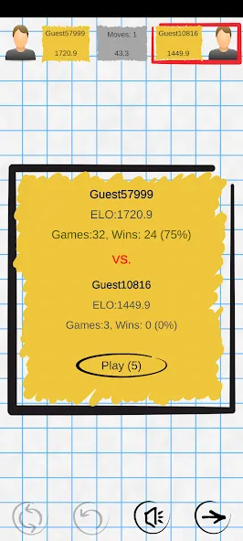 Tic Tac Toe Online: Mega XO [МОД Бесконечные монеты] APK Android Screenshot 3