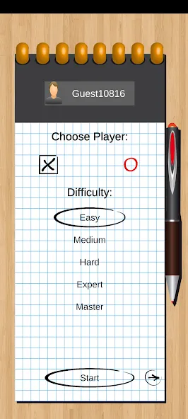 Tic Tac Toe Online: Mega XO [МОД Бесконечные монеты] APK Android Screenshot 5