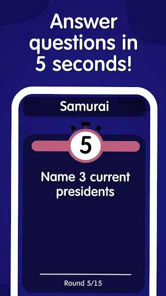 5 Second Rule: Drinking Party [МОД Меню] APK Android Screenshot 1