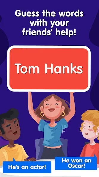 Hands Up: Guess the words [МОД Premium] APK Android Screenshot 1