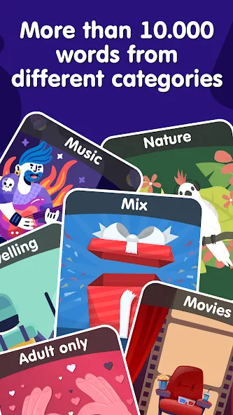 Hands Up: Guess the words [МОД Premium] APK Android Screenshot 2