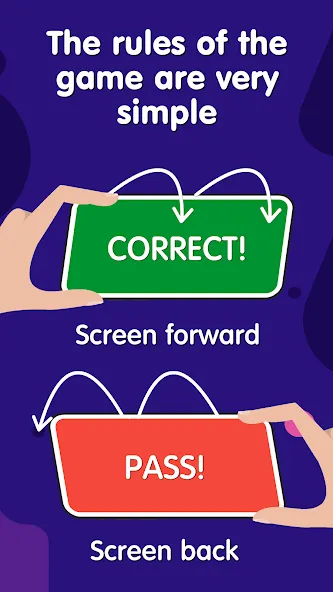 Hands Up: Guess the words [МОД Premium] APK Android Screenshot 4