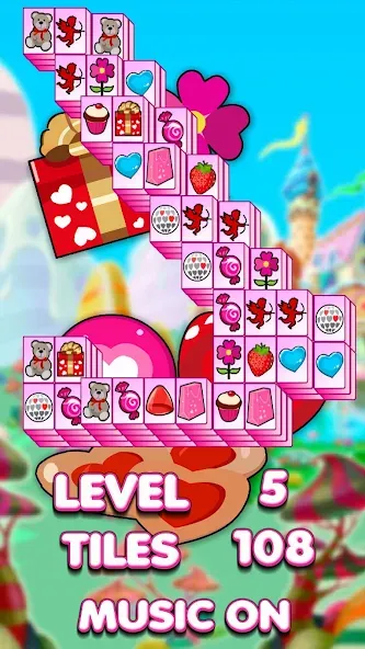 Lovely Mahjong [МОД Меню] APK Android Screenshot 1