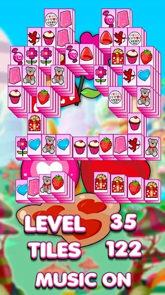 Lovely Mahjong [МОД Меню] APK Android Screenshot 5