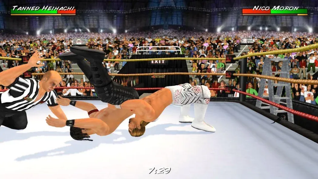 Wrestling Revolution 3D (Реслинг Революшн 3Д) [МОД Все открыто] APK Android Screenshot 2