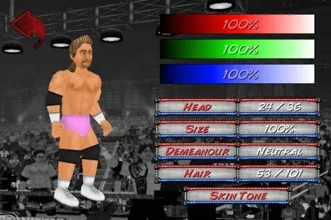 Wrestling Revolution (Реслинг Революшн) [МОД Все открыто] APK Android Screenshot 2