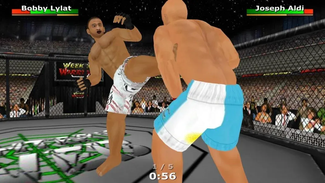 Weekend Warriors MMA (Уикенд Воорьорс ММА) [МОД Бесконечные монеты] APK Android Screenshot 1