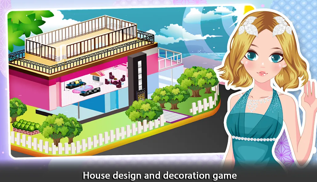 Girl Doll House - Room Design [МОД Premium] APK Android Screenshot 1