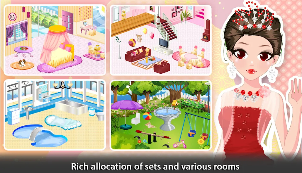 Girl Doll House - Room Design [МОД Premium] APK Android Screenshot 4