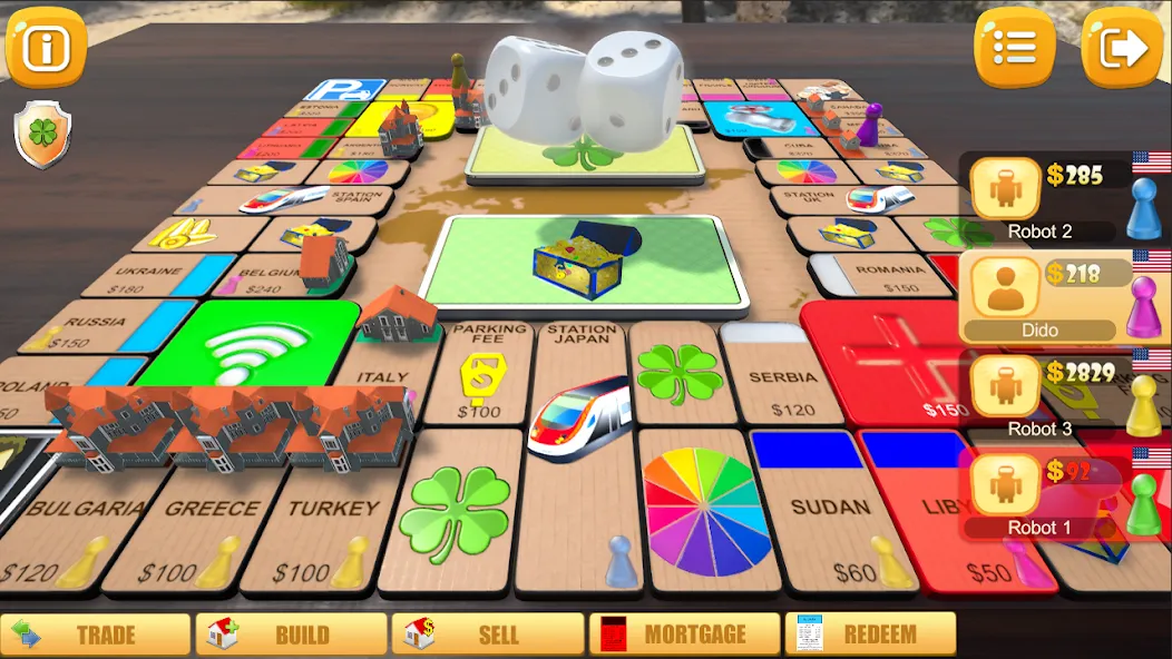 Rento - Dice Board Game Online [МОД Бесконечные монеты] APK Android Screenshot 5
