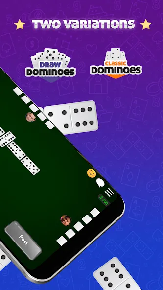 Dominoes Online - Classic Game (Домино Онлайн) [МОД Mega Pack] APK Android Screenshot 3