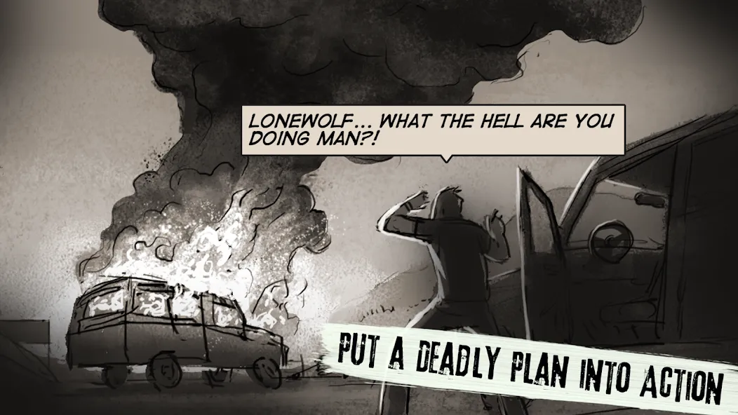 LONEWOLF (17+) A Sniper Story (ЛОУНВОЛЬФ) [МОД Все открыто] APK Android Screenshot 2