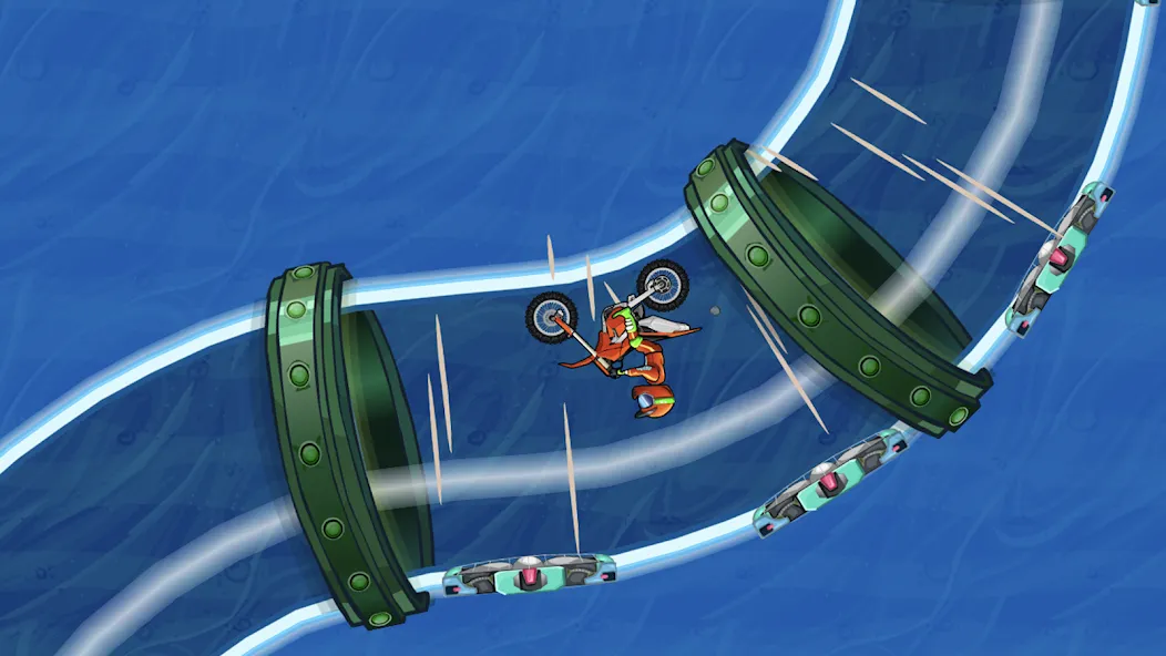 Moto X3M Bike Race Game (Мото 3М Игра на мотоциклах) [МОД Меню] APK Android Screenshot 3