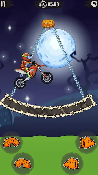 Moto X3M Bike Race Game (Мото 3М Игра на мотоциклах) [МОД Меню] APK Android Screenshot 4