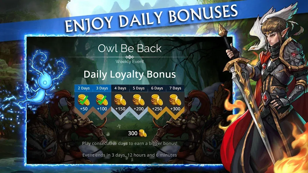 Gems of War - Match 3 RPG (Гемс оф Вар) [МОД Много денег] APK Android Screenshot 5