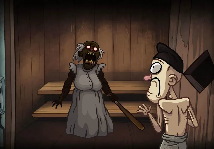 Troll Face Quest: Horror 3 (Тролл Фейс Квест) [МОД Меню] APK Android Screenshot 2