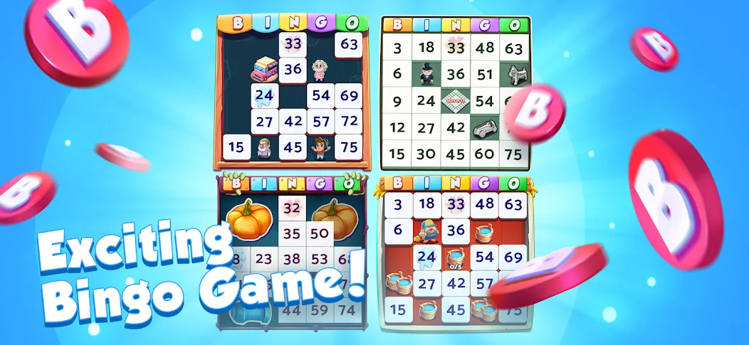 Bingo Bash: Live Bingo Games (Бинго Баш) [МОД Unlocked] APK Android Screenshot 1