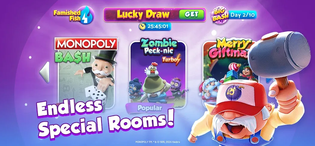 Bingo Bash: Live Bingo Games (Бинго Баш) [МОД Unlocked] APK Android Screenshot 2