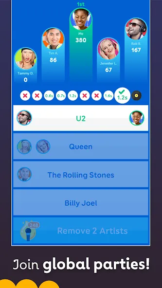 SongPop Classic: Music Trivia (СонгПоп Классик) [МОД Бесконечные монеты] APK Android Screenshot 4