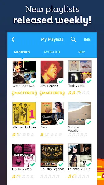 SongPop Classic: Music Trivia (СонгПоп Классик) [МОД Бесконечные монеты] APK Android Screenshot 5