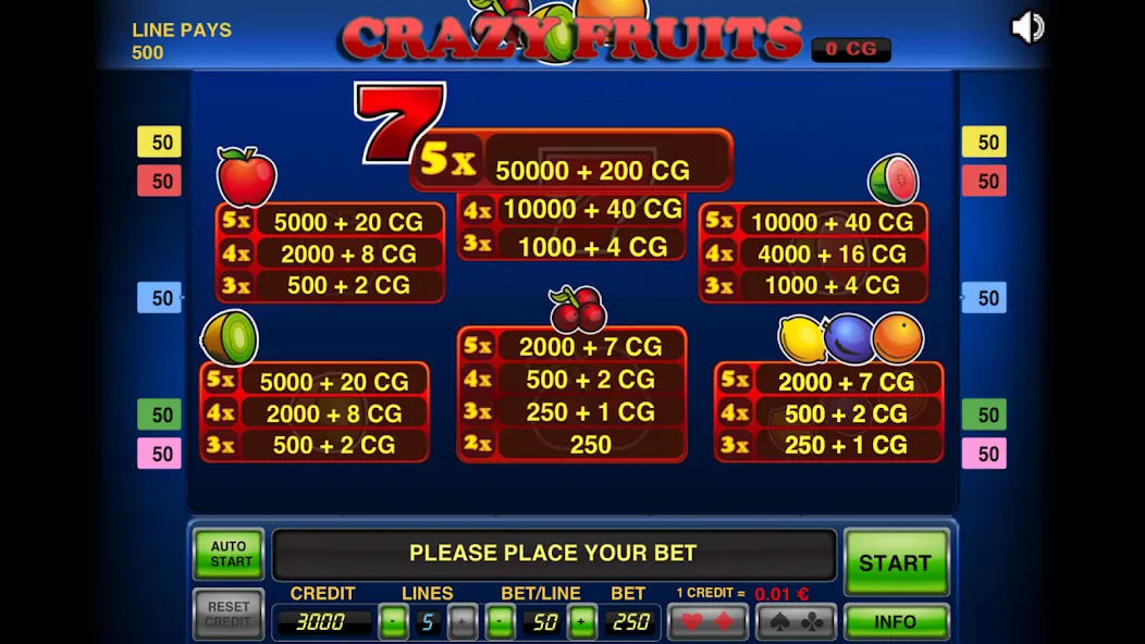 Crazy Fruits (Крейзи Фрутс) [МОД Все открыто] APK Android Screenshot 4
