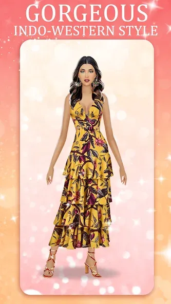 Indian Fashion Dressup Stylist [МОД Mega Pack] APK Android Screenshot 2