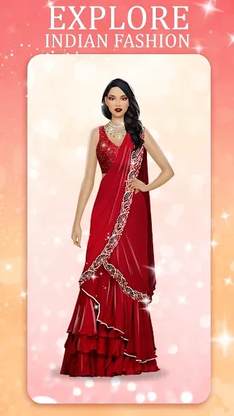 Indian Fashion Dressup Stylist [МОД Mega Pack] APK Android Screenshot 3