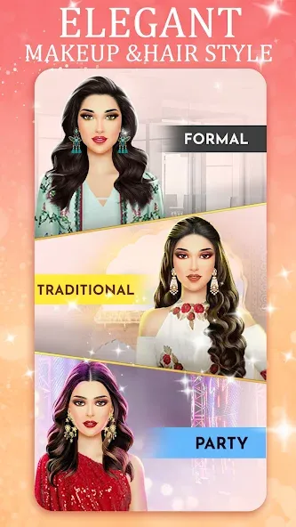 Indian Fashion Dressup Stylist [МОД Mega Pack] APK Android Screenshot 5