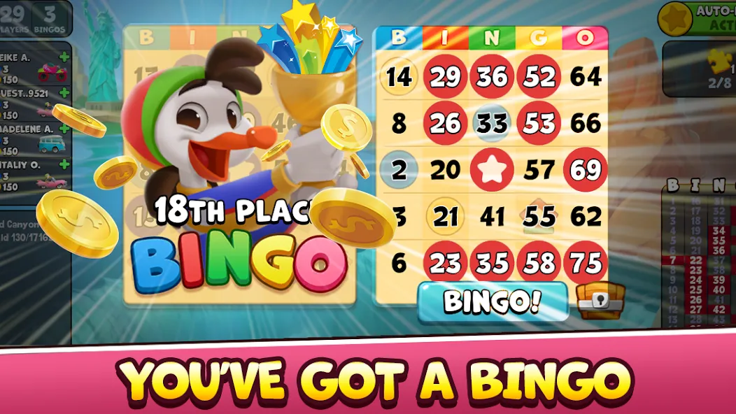 Bingo Drive: Fun Bingo Games (Бинго Драйв) [МОД Unlocked] APK Android Screenshot 1