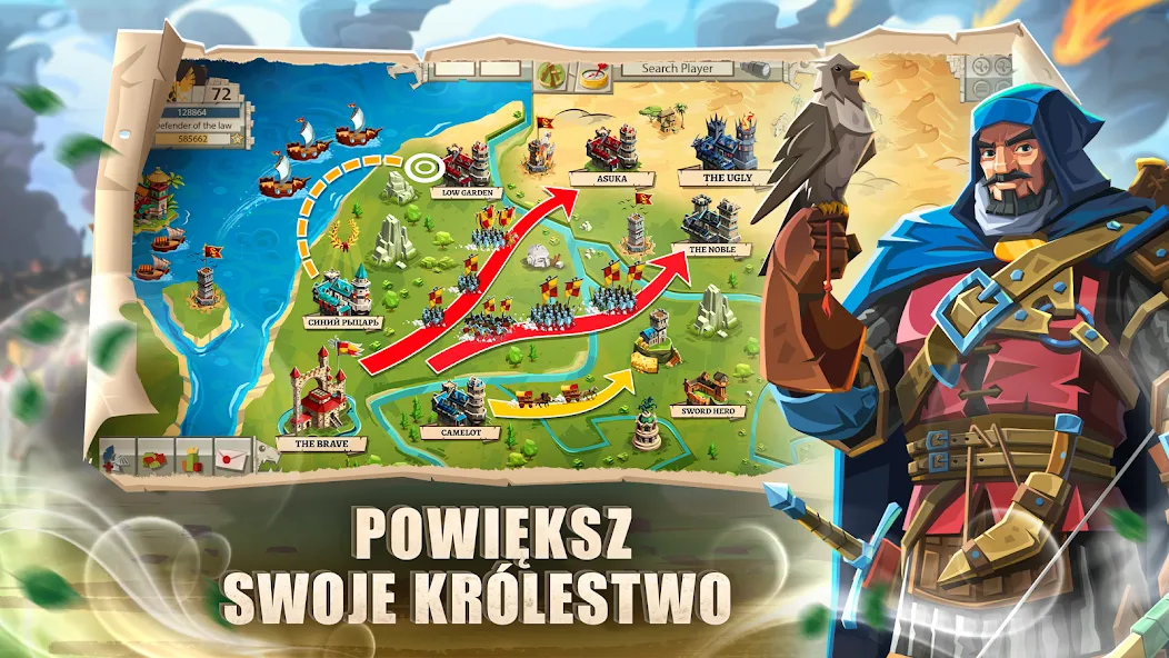 Empire: Four Kingdoms (PL) (Импайр) [МОД Все открыто] APK Android Screenshot 1