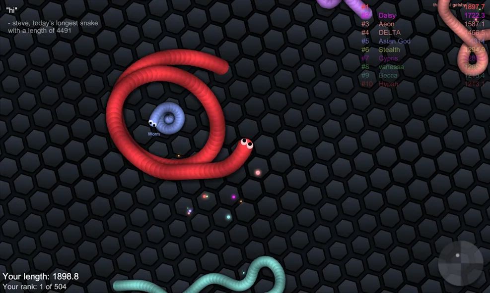 slither.io [МОД Premium] APK Android Screenshot 4