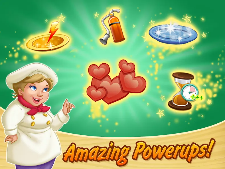Kitchen Scramble: Cooking Game (Китчен Скрэмбл) [МОД Mega Pack] APK Android Screenshot 5