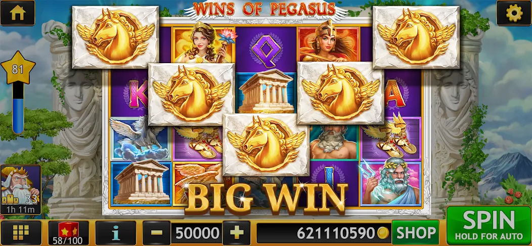 Slots of Luck: Vegas Casino (Слоты удачи) [МОД Unlocked] APK Android Screenshot 1