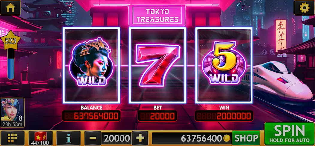 Slots of Luck: Vegas Casino (Слоты удачи) [МОД Unlocked] APK Android Screenshot 3
