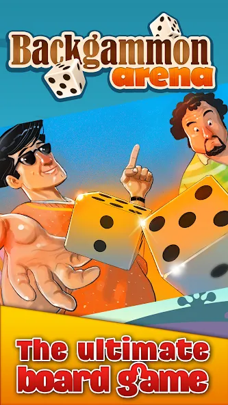 Backgammon Arena (Бэкгаммон Арена) [МОД Меню] APK Android Screenshot 1