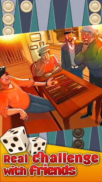 Backgammon Arena (Бэкгаммон Арена) [МОД Меню] APK Android Screenshot 2