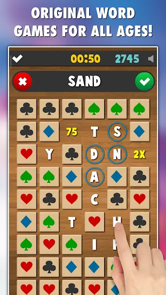 Word Games 101-in-1 (Уорд Геймс 100) [МОД Много денег] APK Android Screenshot 2