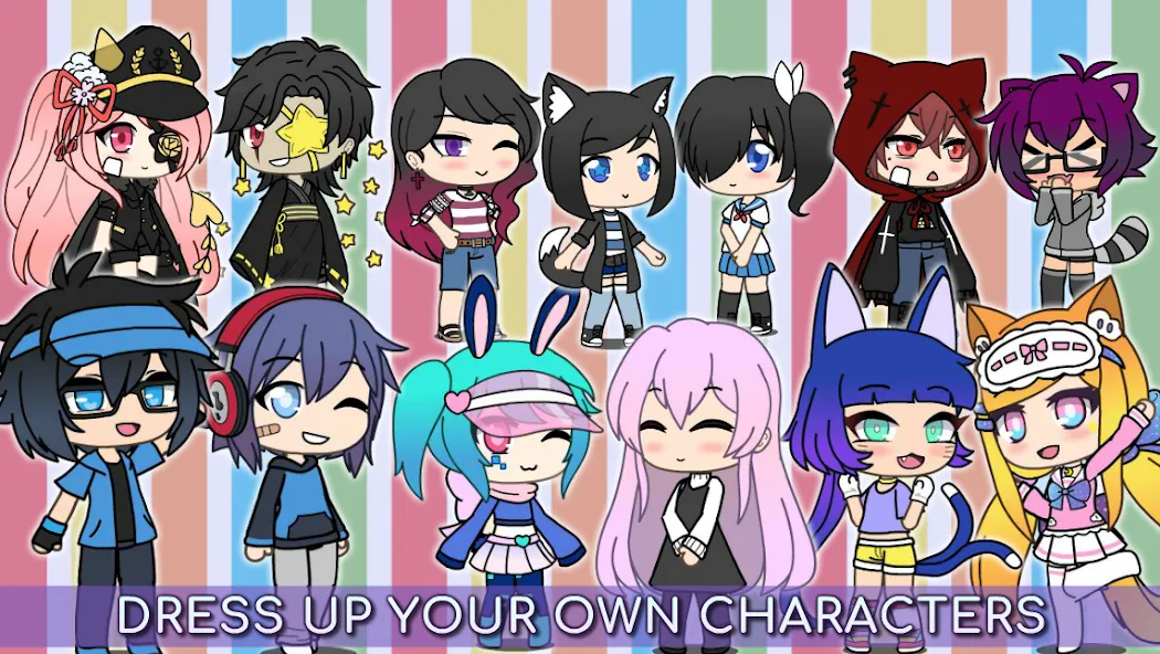 Gacha Life (Гача Лайф) [МОД Бесконечные монеты] APK Android Screenshot 3