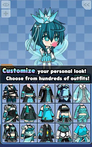 Pocket Chibi - Anime Dress Up (Покет Чиби) [МОД Premium] APK Android Screenshot 5