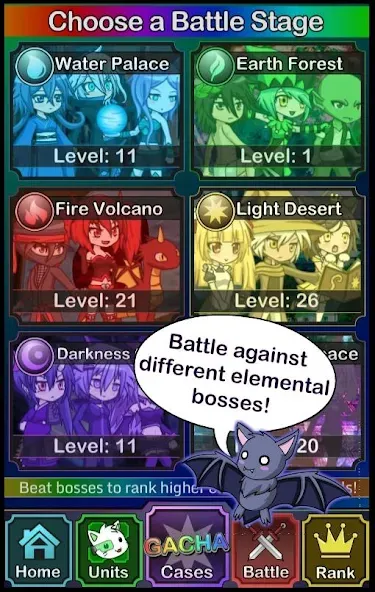 Anime Gacha! (Simulator & RPG) [МОД Mega Pack] APK Android Screenshot 5