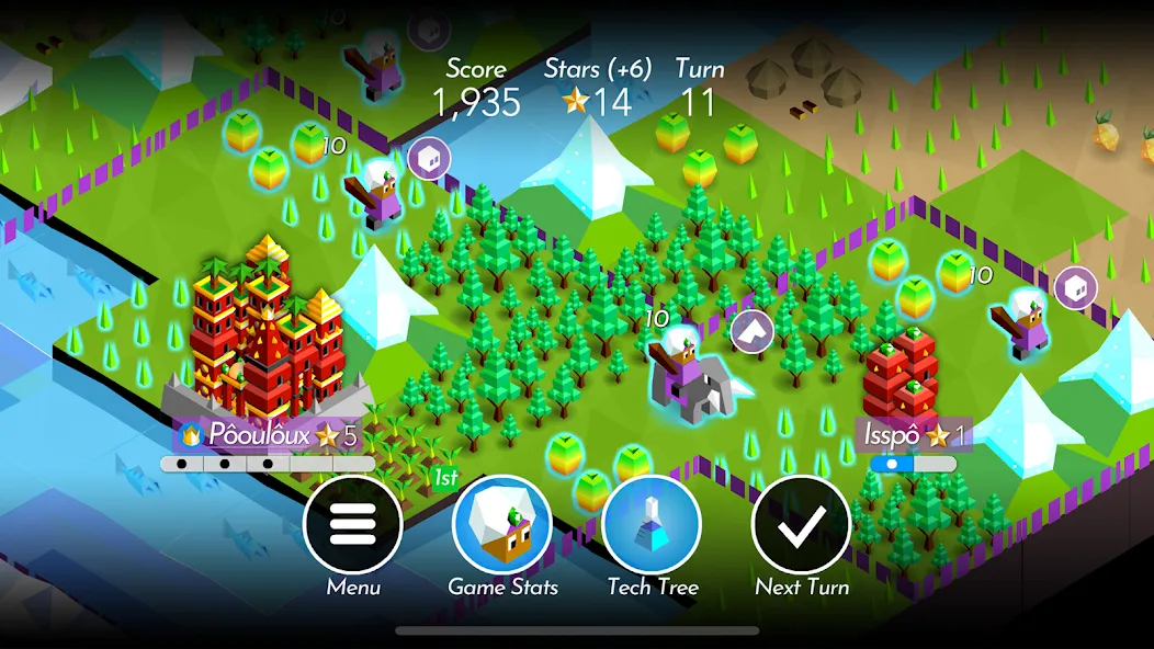 The Battle of Polytopia (Зе Батл оф Политопия) [МОД Unlocked] APK Android Screenshot 5