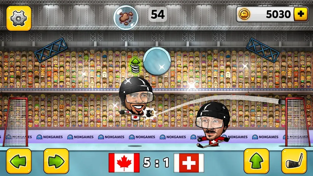 Puppet Hockey: Pond Head [МОД Mega Pack] APK Android Screenshot 4