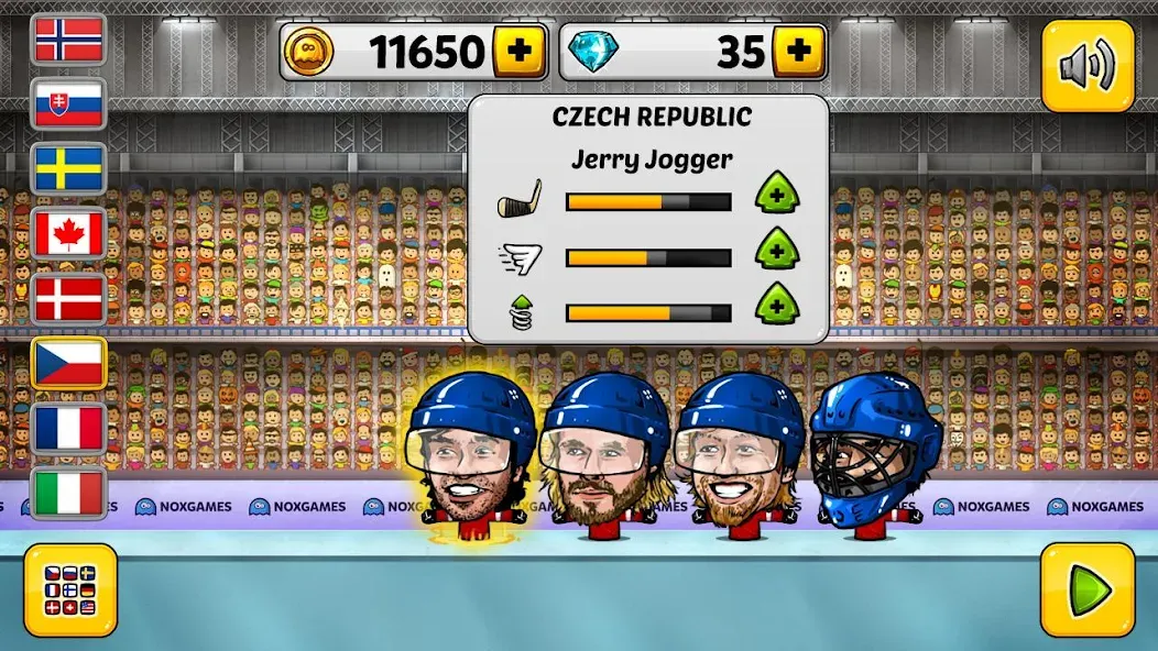 Puppet Hockey: Pond Head [МОД Mega Pack] APK Android Screenshot 5