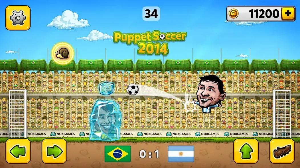 Puppet Soccer - Football [МОД Меню] APK Android Screenshot 1