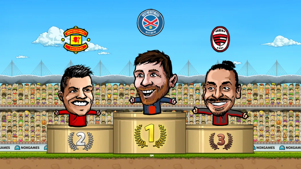 Puppet Soccer: Champs League (Паппет Соккер) [МОД Бесконечные монеты] APK Android Screenshot 4