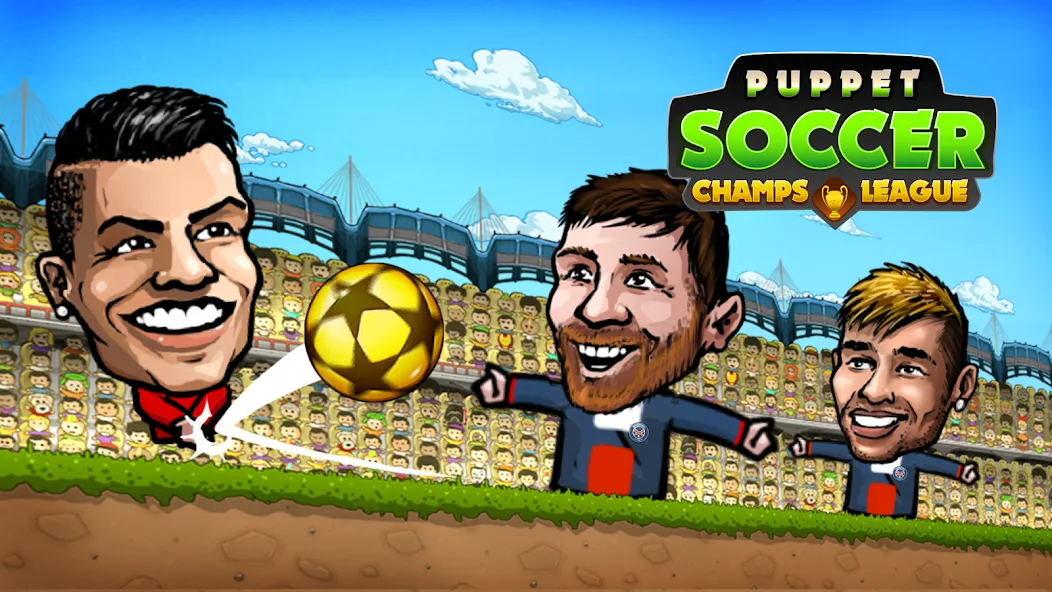 Puppet Soccer: Champs League (Паппет Соккер) [МОД Бесконечные монеты] APK Android Screenshot 5