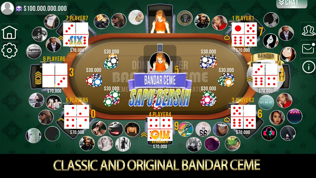 Domino Poker QiuQiu Gaple (Домино Покер ЧиЧи Гапле) [МОД Много денег] APK Android Screenshot 4