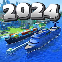 Sea Port: Cargo Boat Tycoon (Си Порт) [МОД Много денег] APK Android