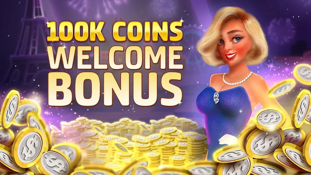 Vegas Downtown Slots & Words [МОД Unlocked] APK Android Screenshot 3