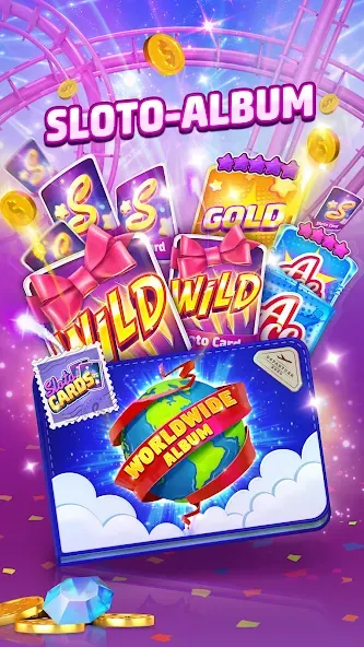 Slotomania™ Slots Casino Games (Слотомания) [МОД Unlocked] APK Android Screenshot 4